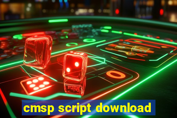 cmsp script download